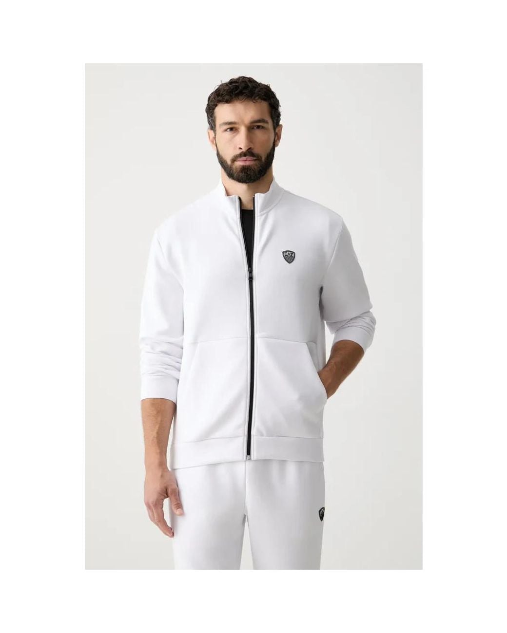 EA7 Trainingsset in White für Herren