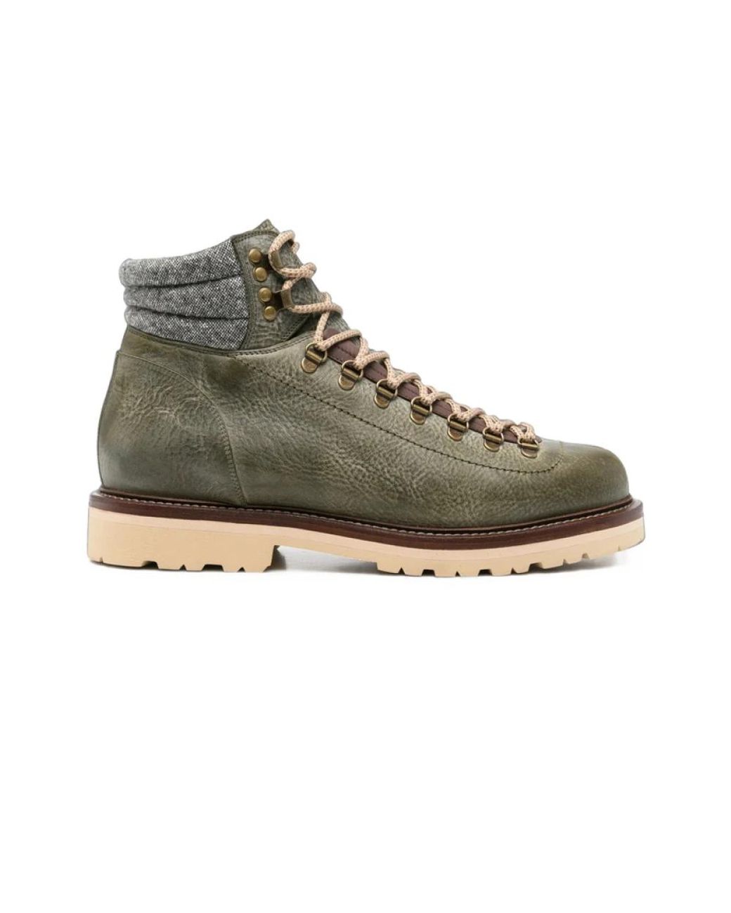 Brunello Cucinelli Mountain Boot in het Gray voor heren