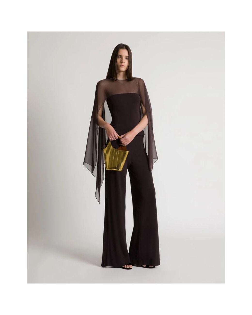 Alberta Ferretti Metallic Bucket Bags