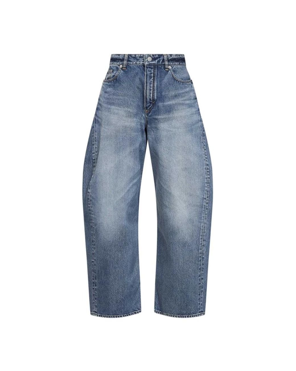 Alaïa Blue Loose Fit Jeans