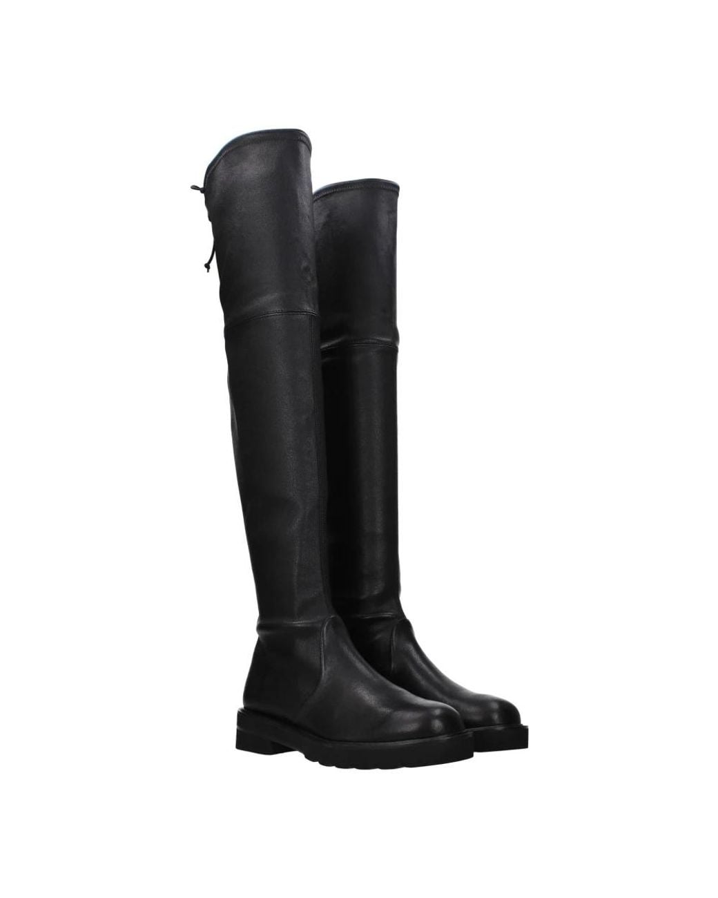 Stuart Weitzman Black Over-The-Knee Boots