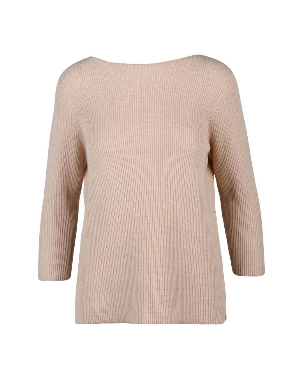 Fabiana Filippi Natural Round-Neck Knitwear