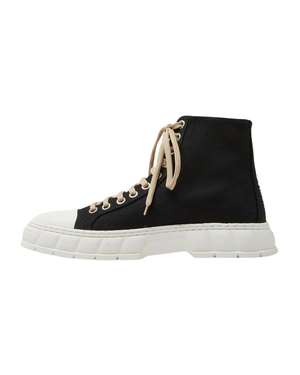 Viron Black Lace-Up Boots for men