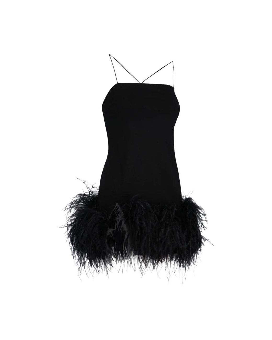 The Attico Black Short Dresses