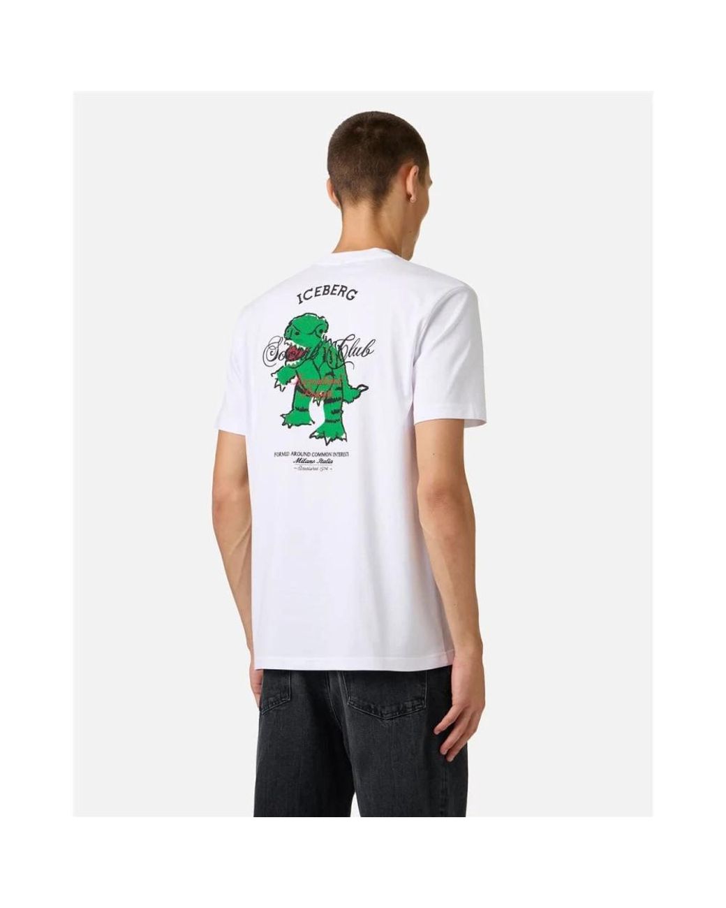 Iceberg White T-Shirts for men