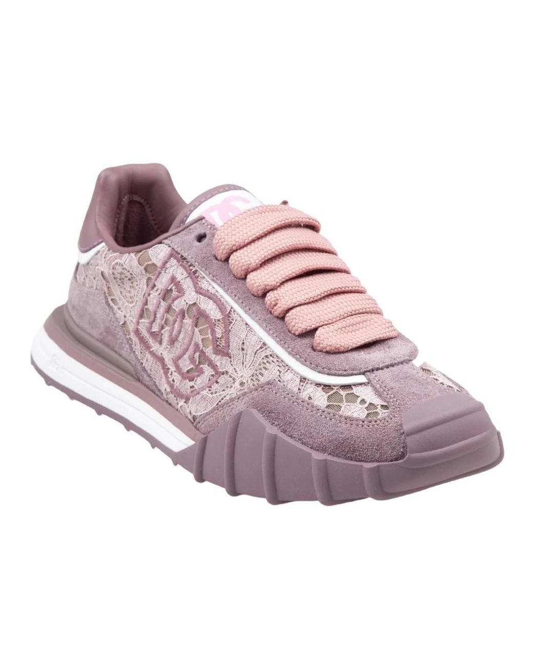 Dolce & Gabbana Purple Sneakers for men