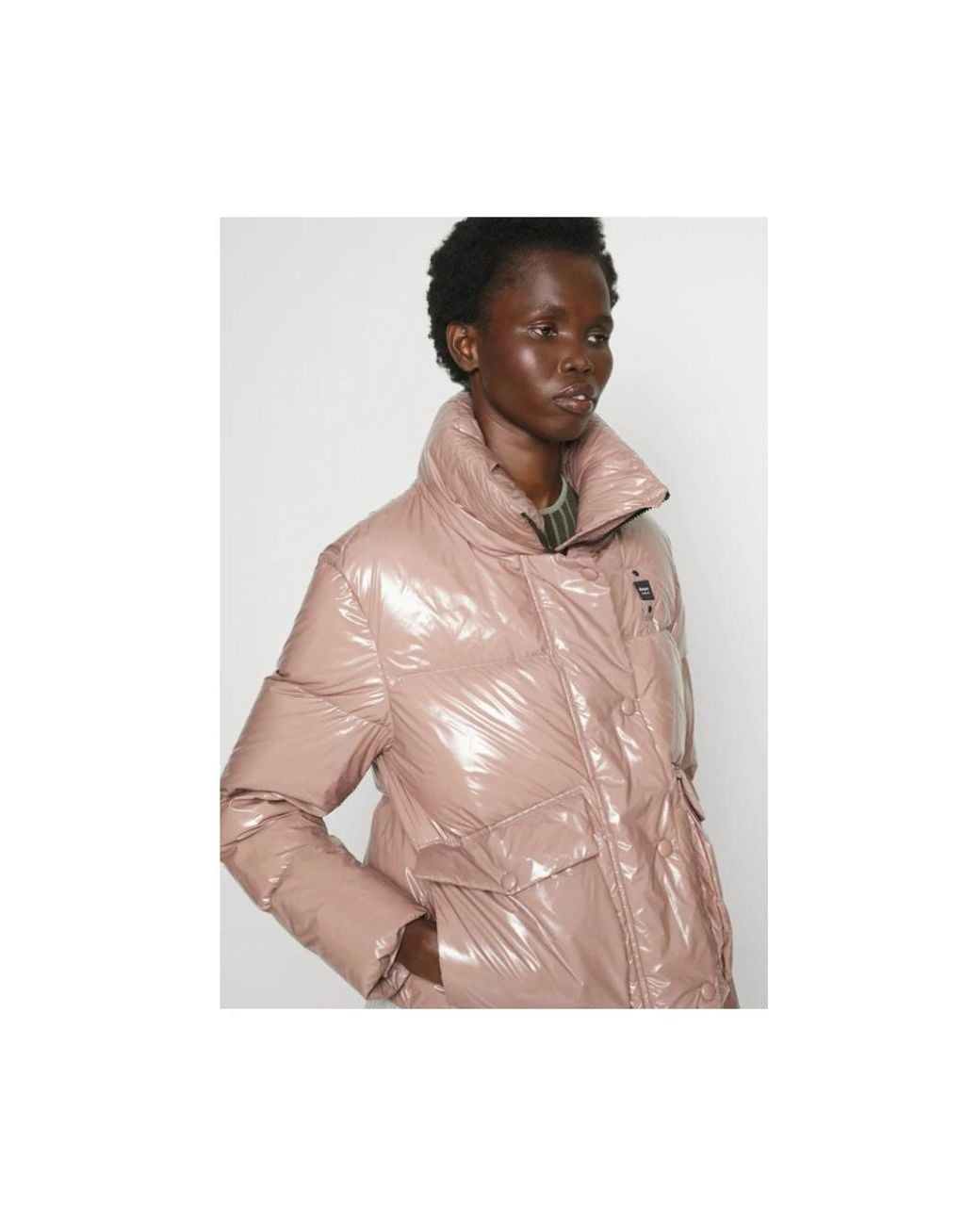 Down Jackets Blauer en coloris Pink