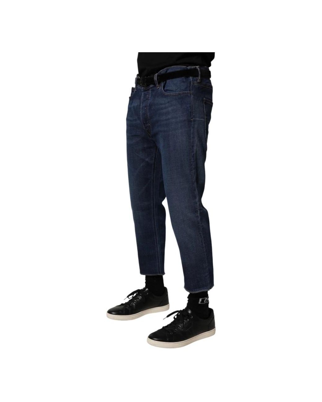 Vivienne Westwood Blue Cropped Jeans for men