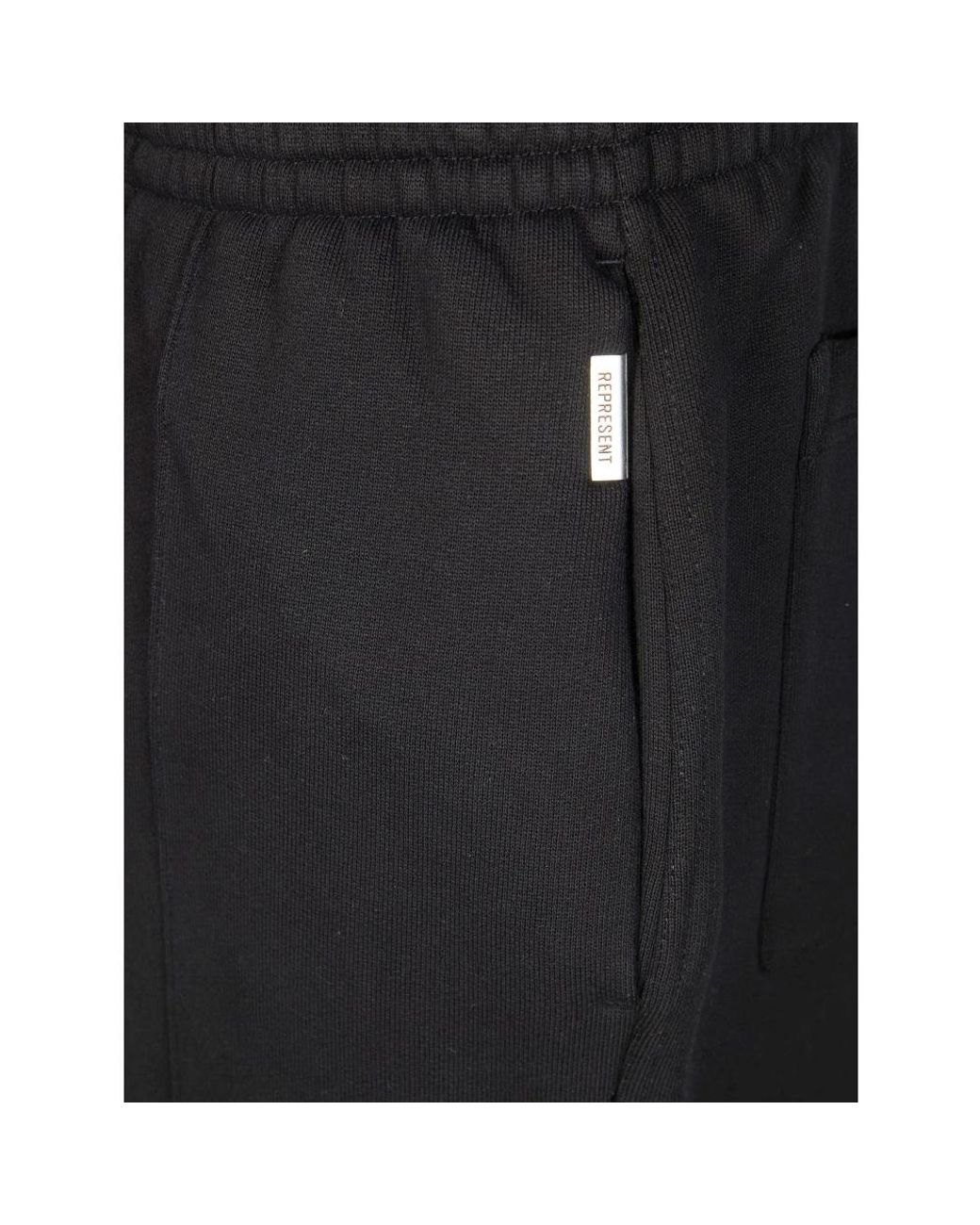 Cropped Trousers Represent pour homme en coloris Black