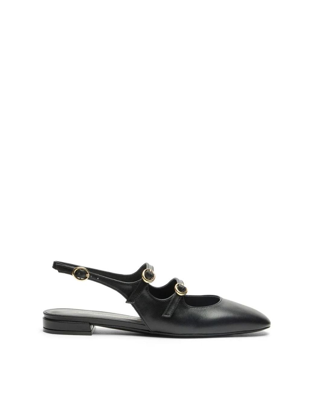 Stuart Weitzman Ballerinas in het Black