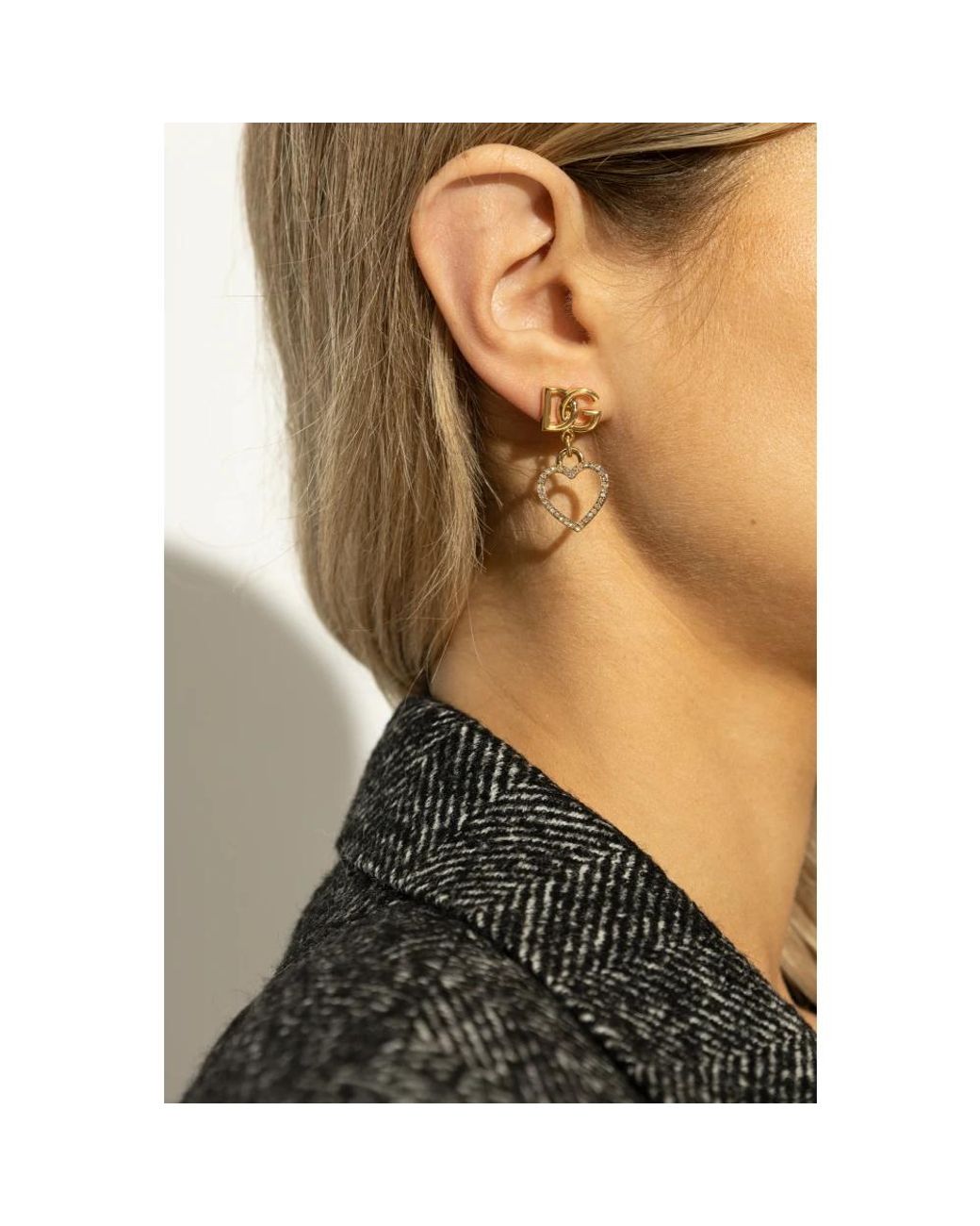 Dolce & Gabbana Metallic Earrings