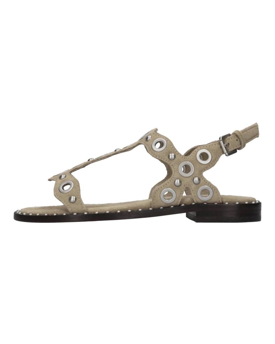 Ash Metallic Pop Sandalen