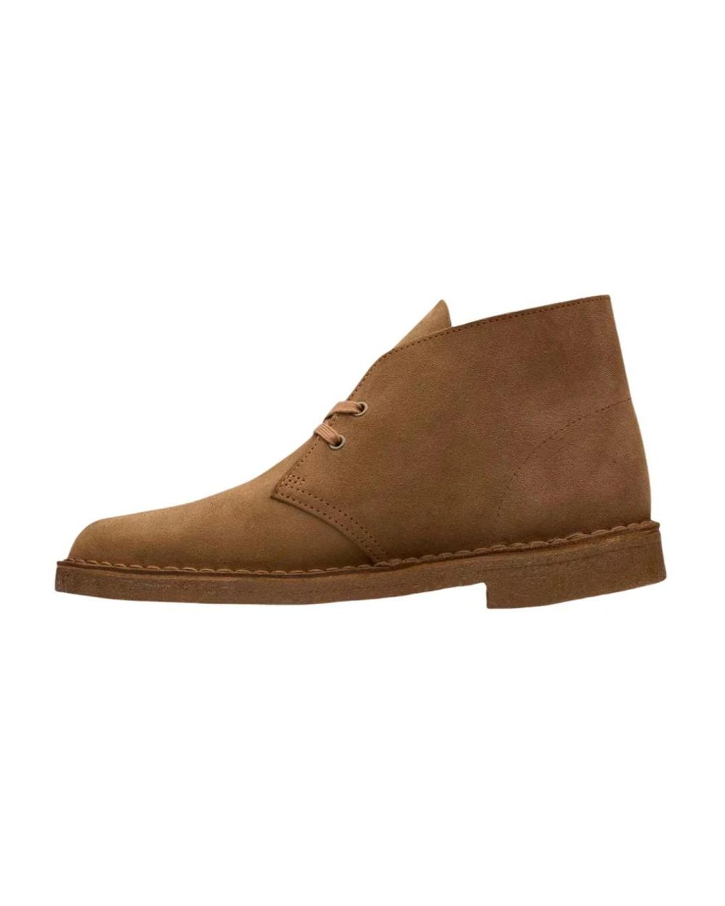 Clarks Brown Lace-Up Boots for men