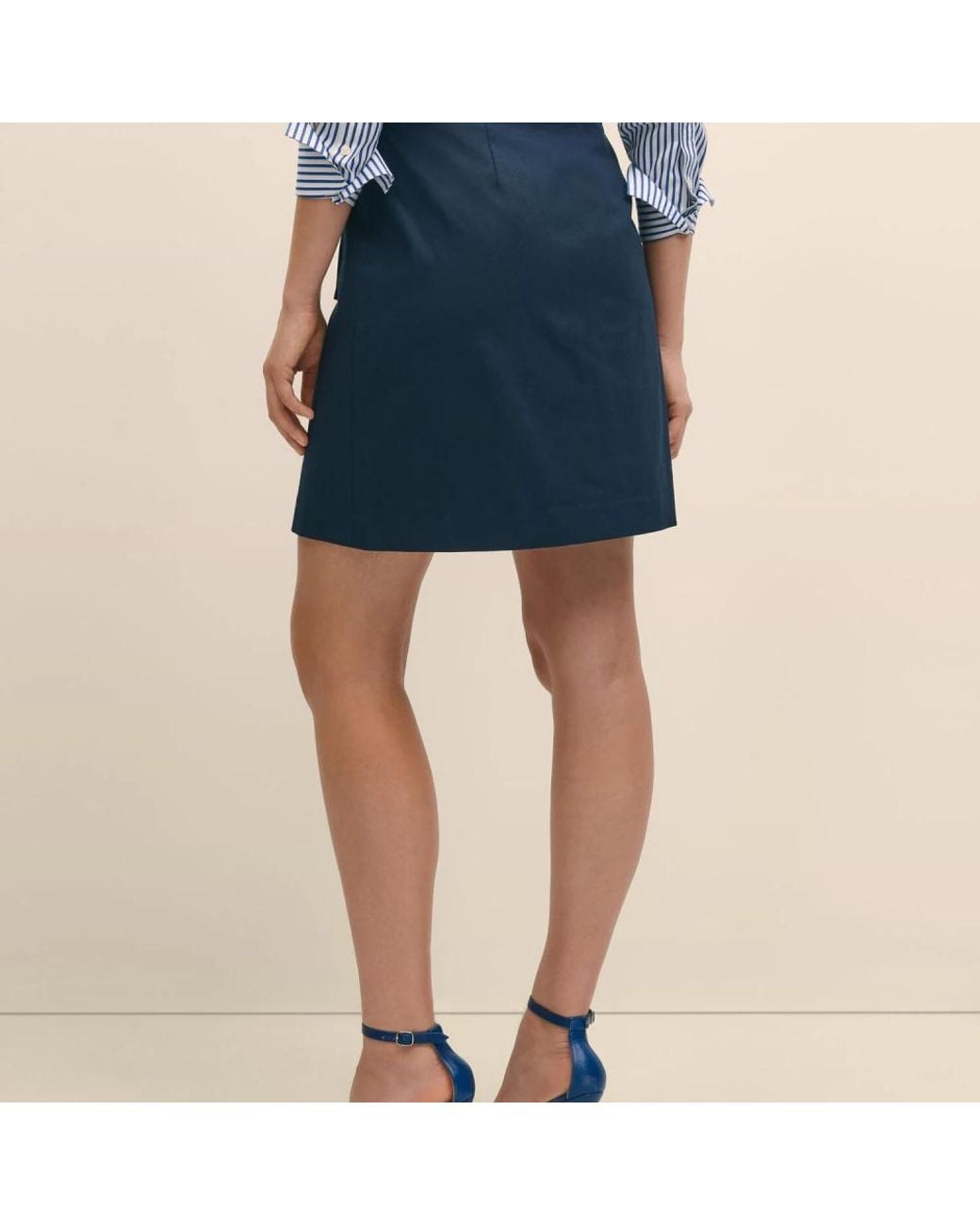 Brooks Brothers Blue Short Skirts