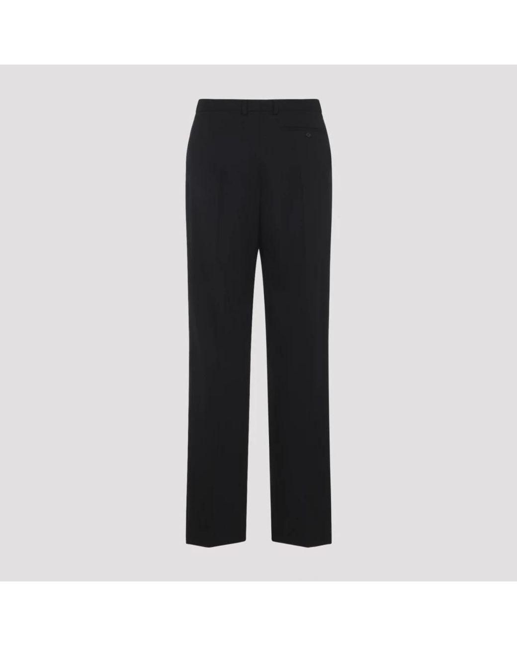 Balenciaga Black Wide Trousers for men