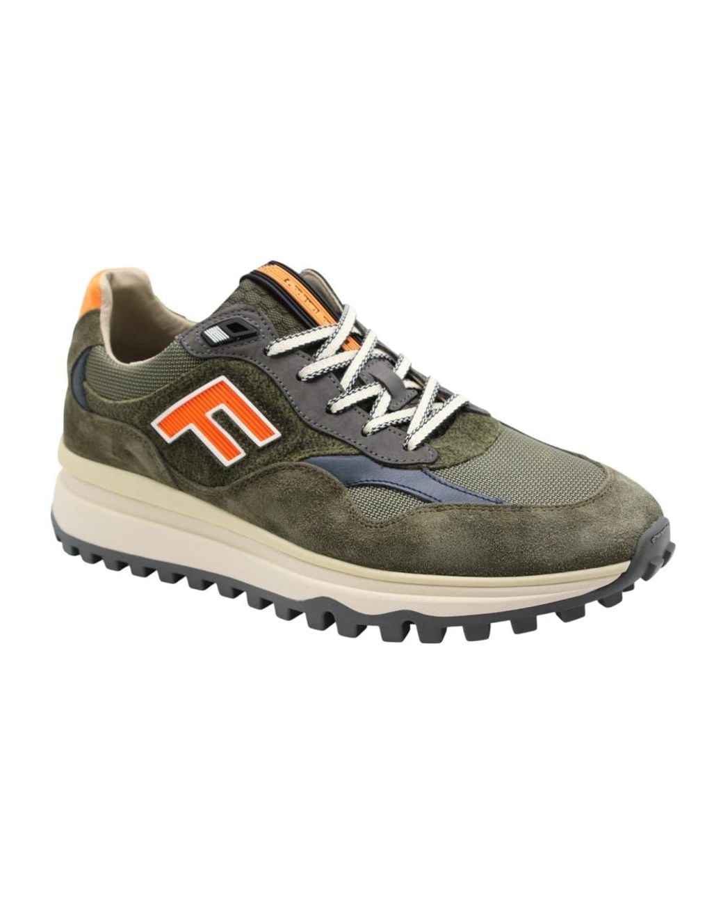 Floris Van Bommel Gray Sneakers for men
