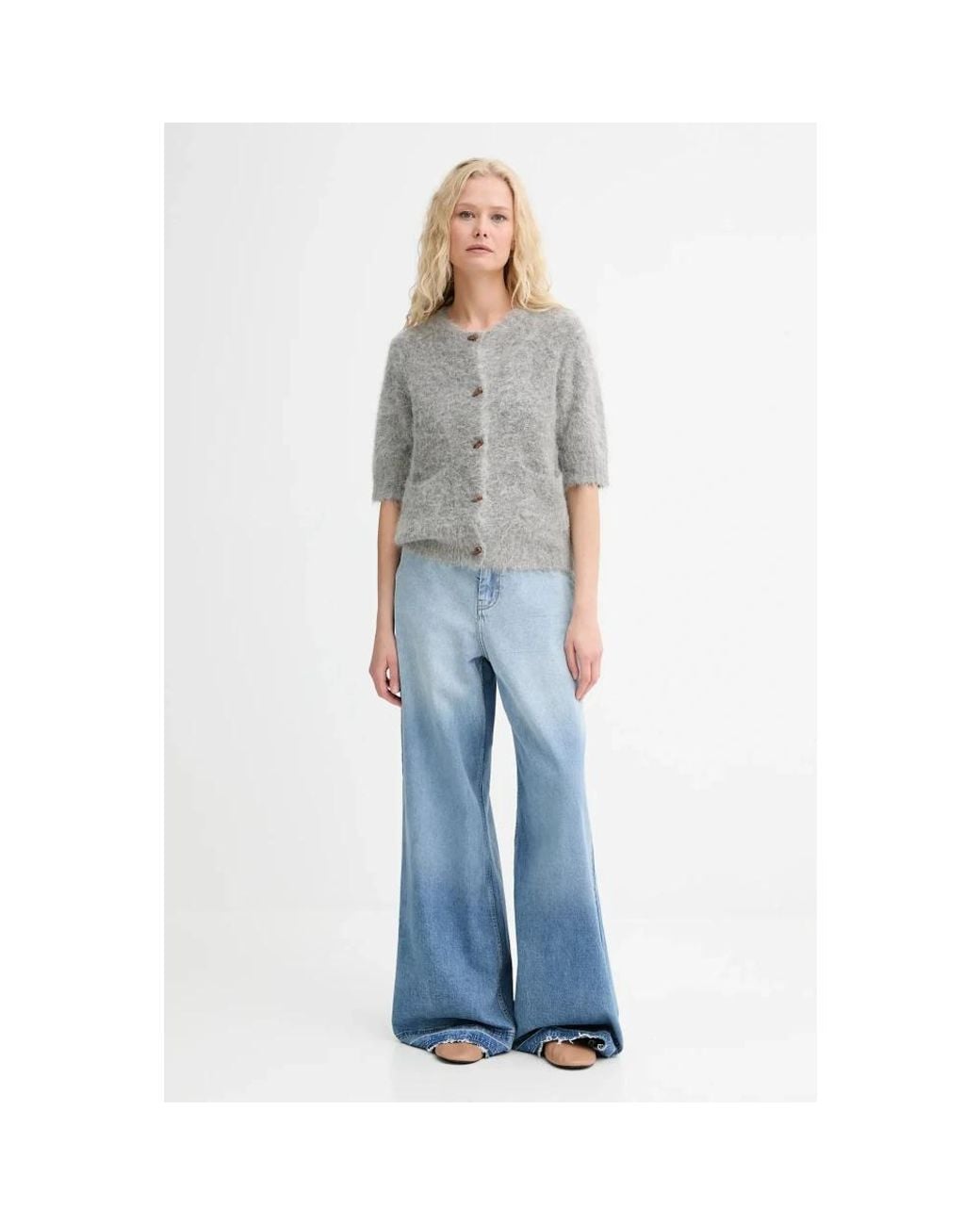 Cardigans Munthe de color Gray