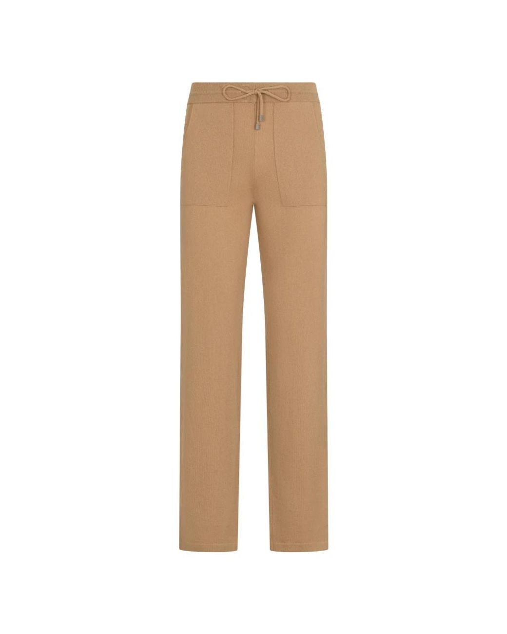 Malo Broeken ,Bruin ,Kasjmier Cashmere Pants in het Natural voor heren