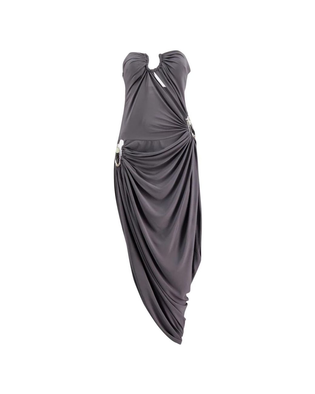 Christopher Esber Gray Party Dresses