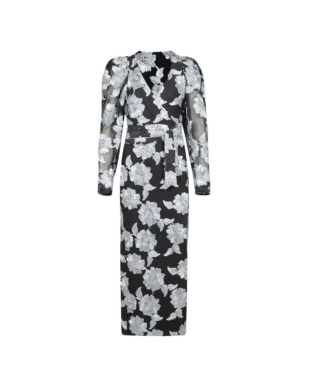 ROTATE BIRGER CHRISTENSEN Black Midi Dresses