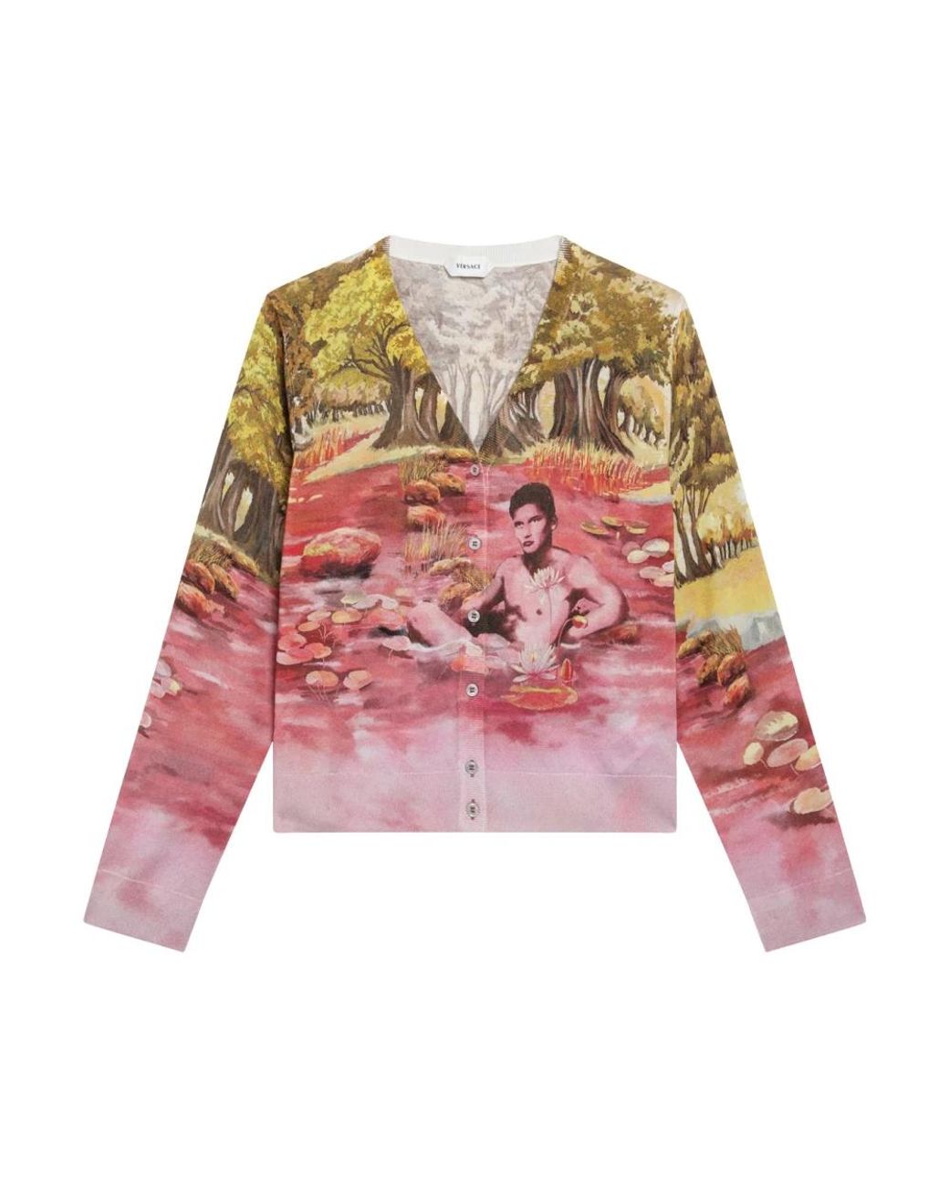 Versace Red Cardigans