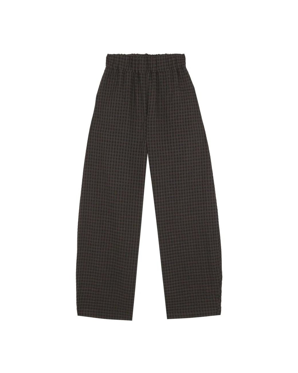 Cortana Gray Tapered Trousers