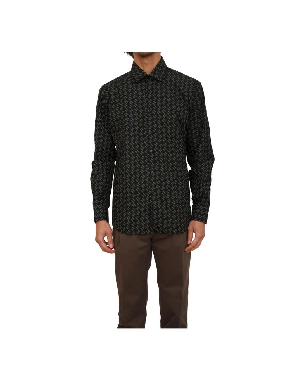 Karl Lagerfeld Black Casual Shirts for men