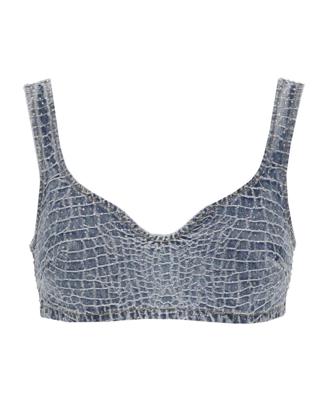 Self-Portrait Blue Bras