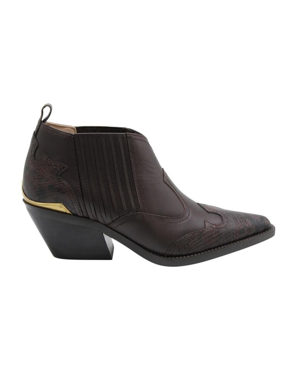 Liu Jo Black Cowboy & Biker Boots