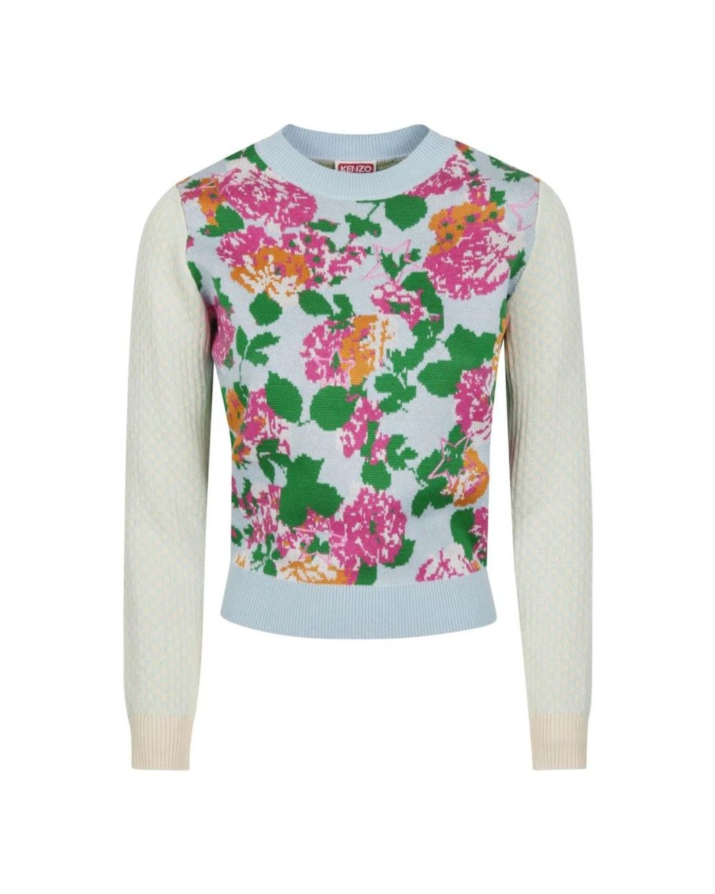 KENZO Multicolor Round-Neck Knitwear