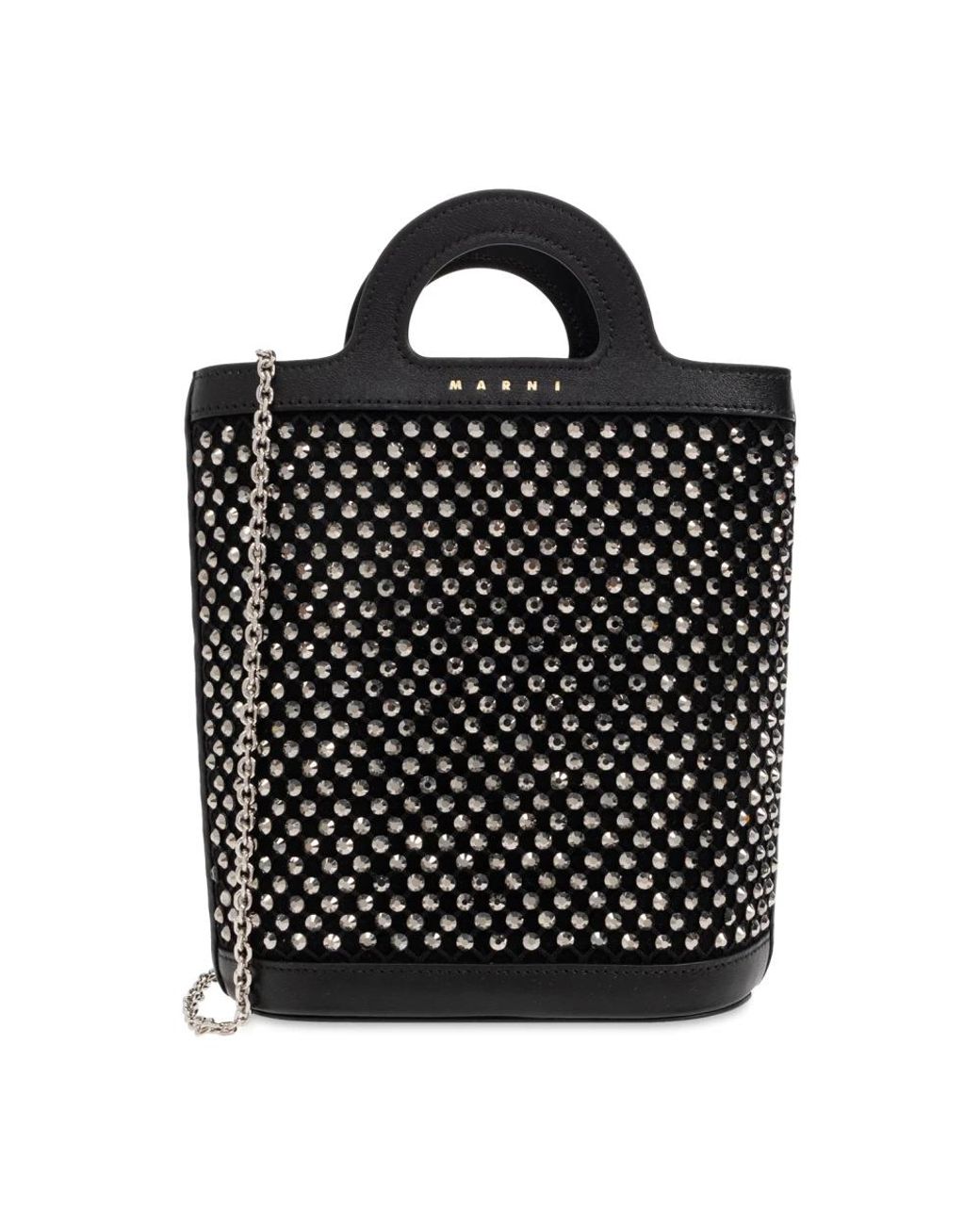 Marni Black Bucket Bags