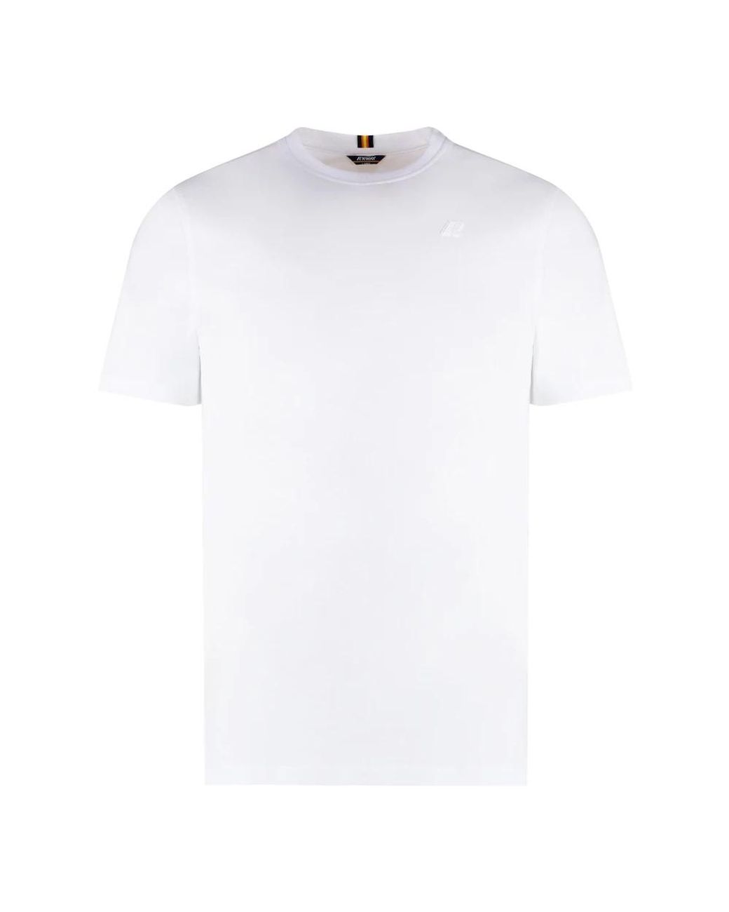 K-Way T-Shirts in het White voor heren