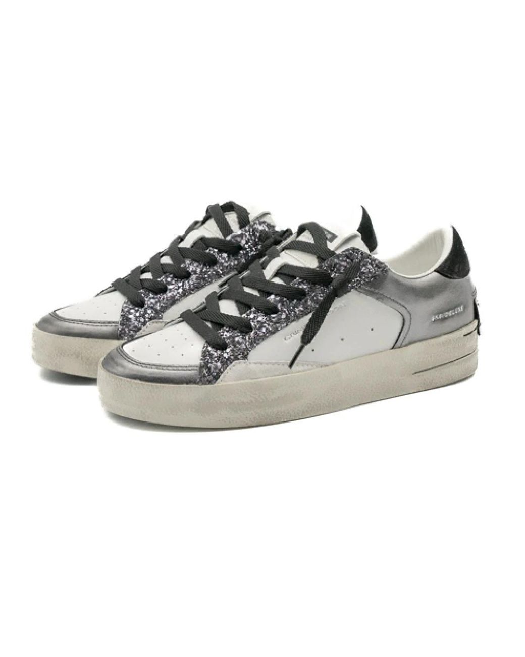Crime London Gray Sneakers