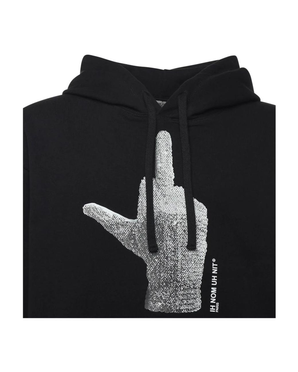 Ih Nom Uh Nit Black Hoodies for men