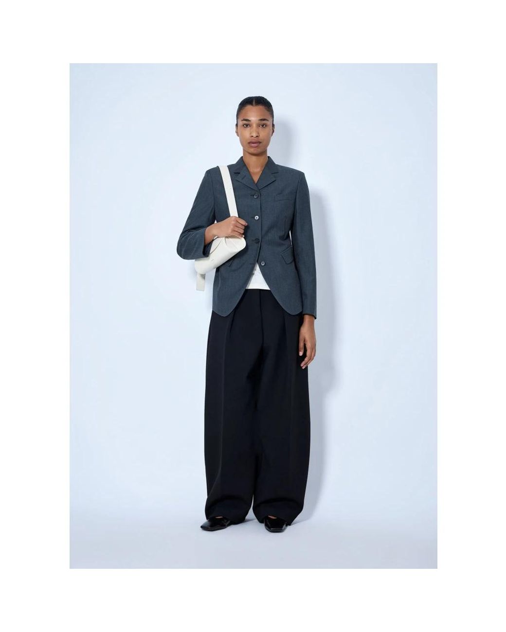 Jil Sander Blue Blazers