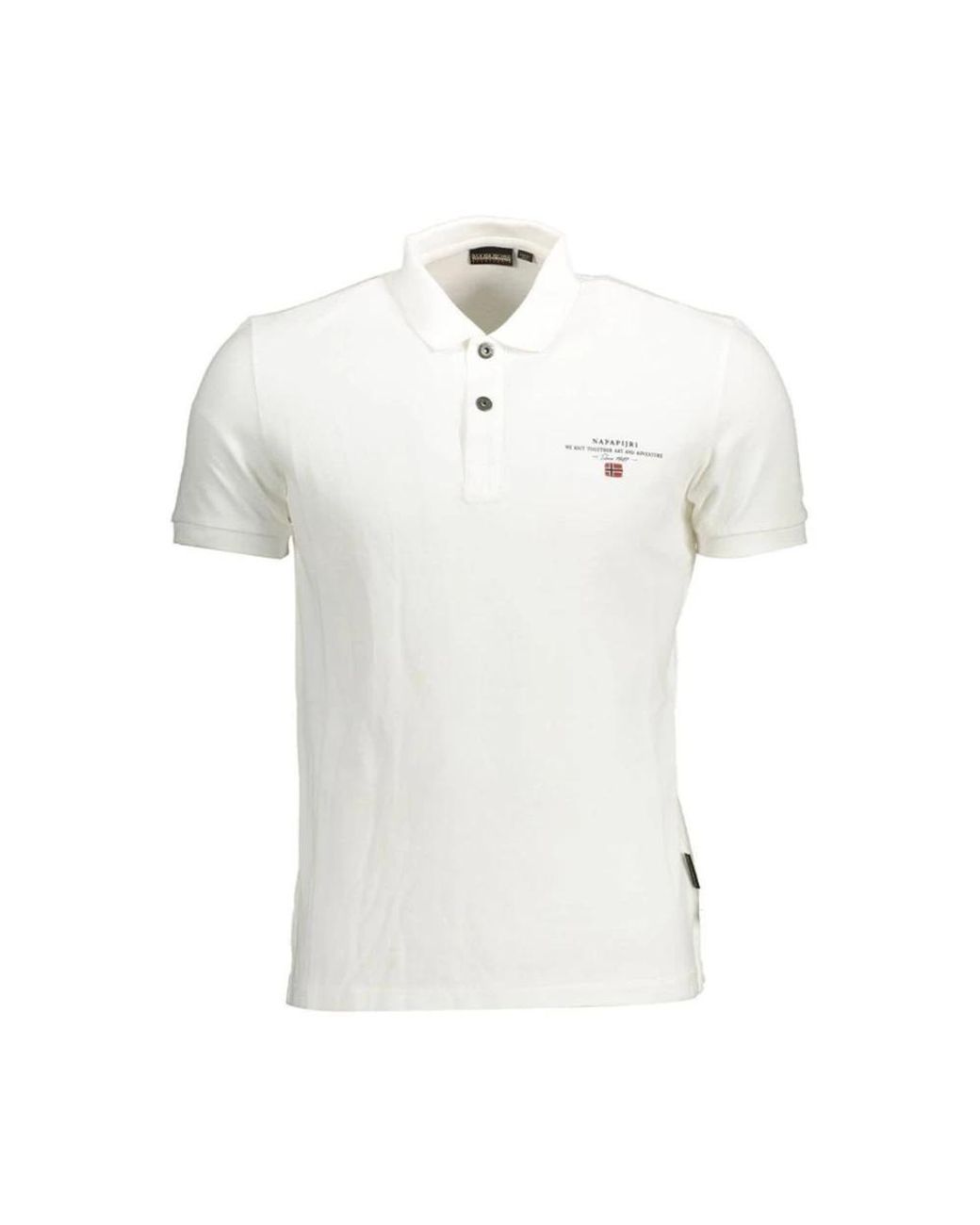 Napapijri White Polo Shirts for men