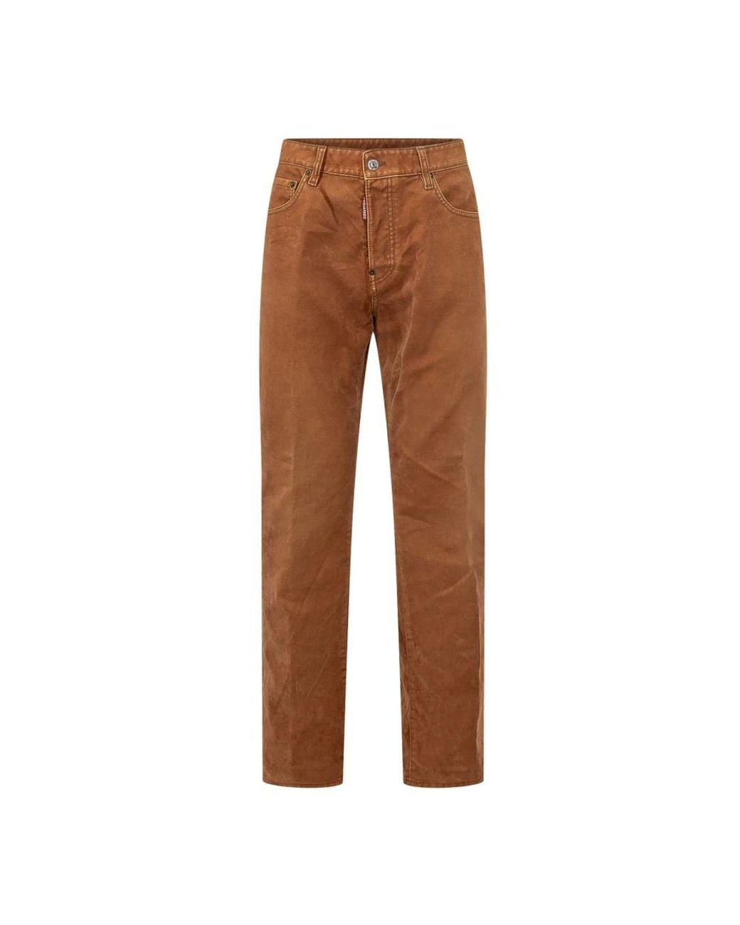 DSquared² Weathered Suede 642 Jeans in het Brown voor heren