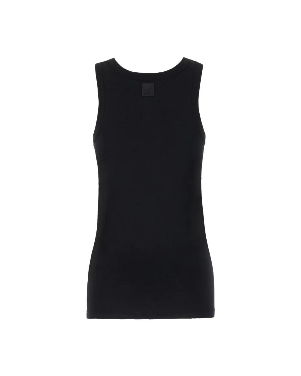 Sleeveless Tops Raf Simons de color Black