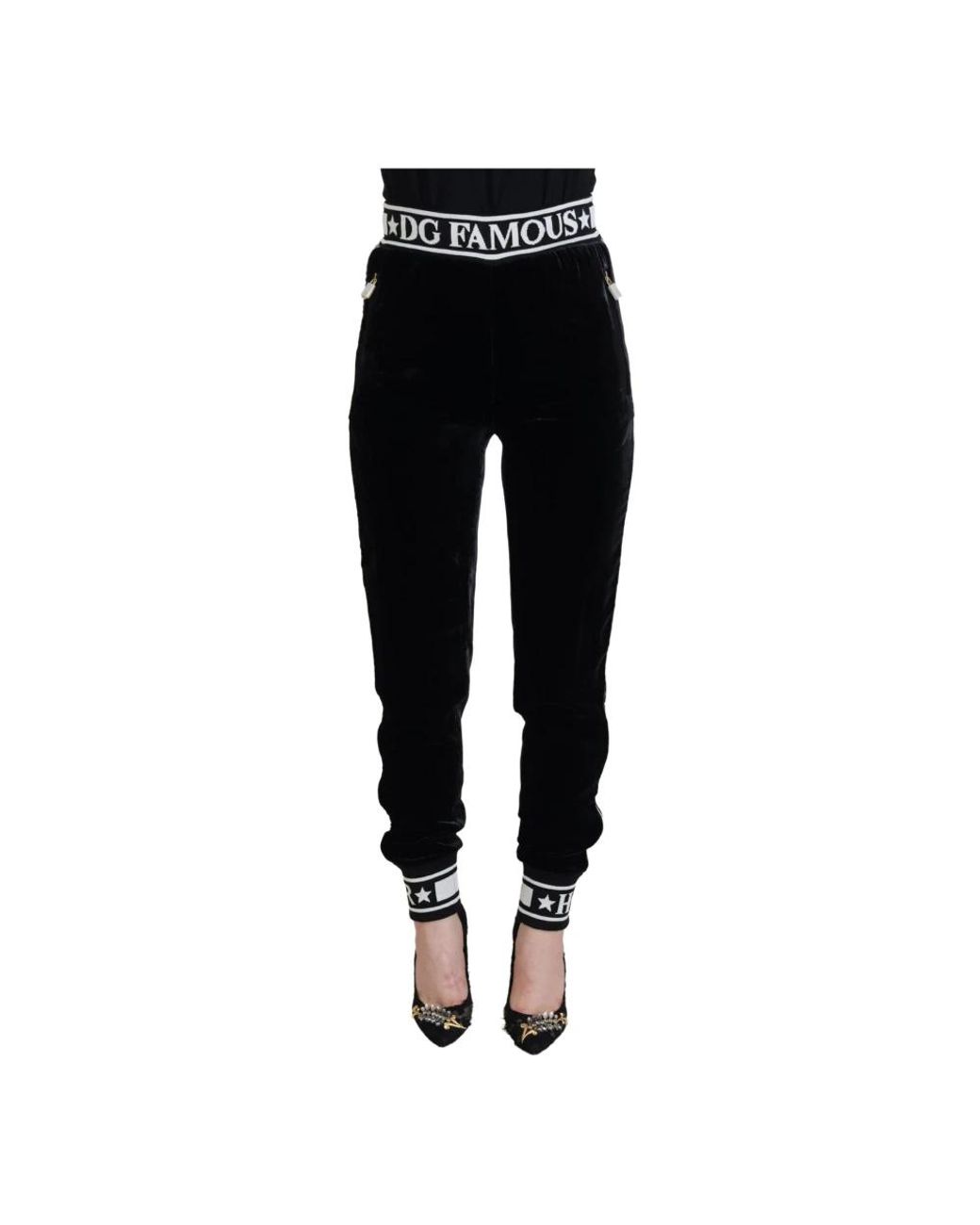 Dolce & Gabbana Black Sweatpants