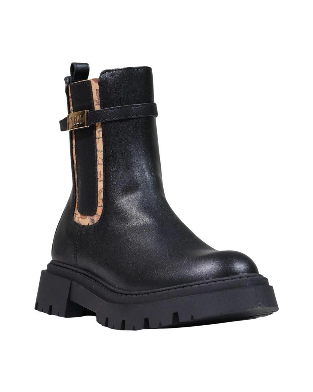 Alviero Martini 1A Classe Blue Chelsea Boots