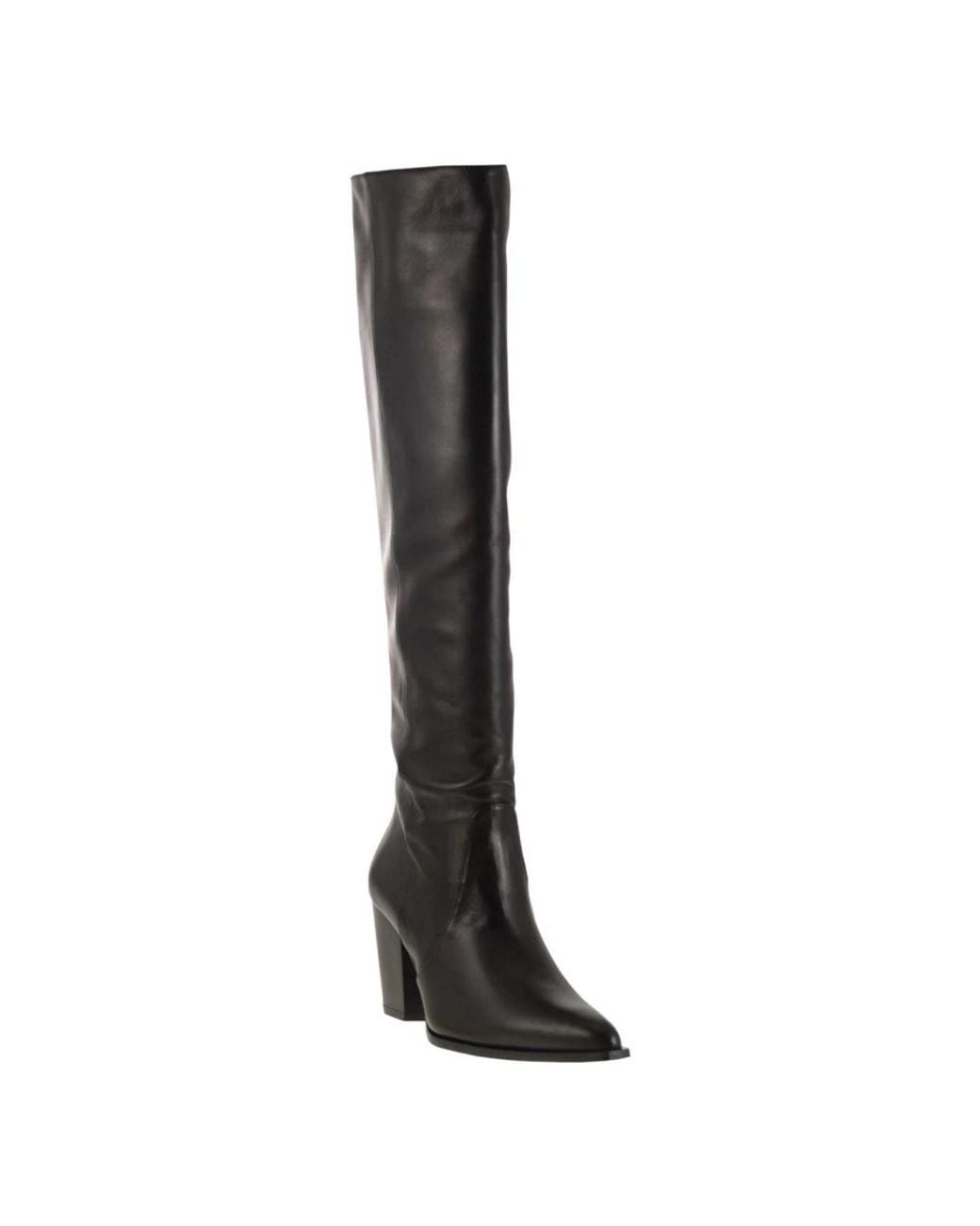 Stuart Weitzman Black Over-The-Knee Boots
