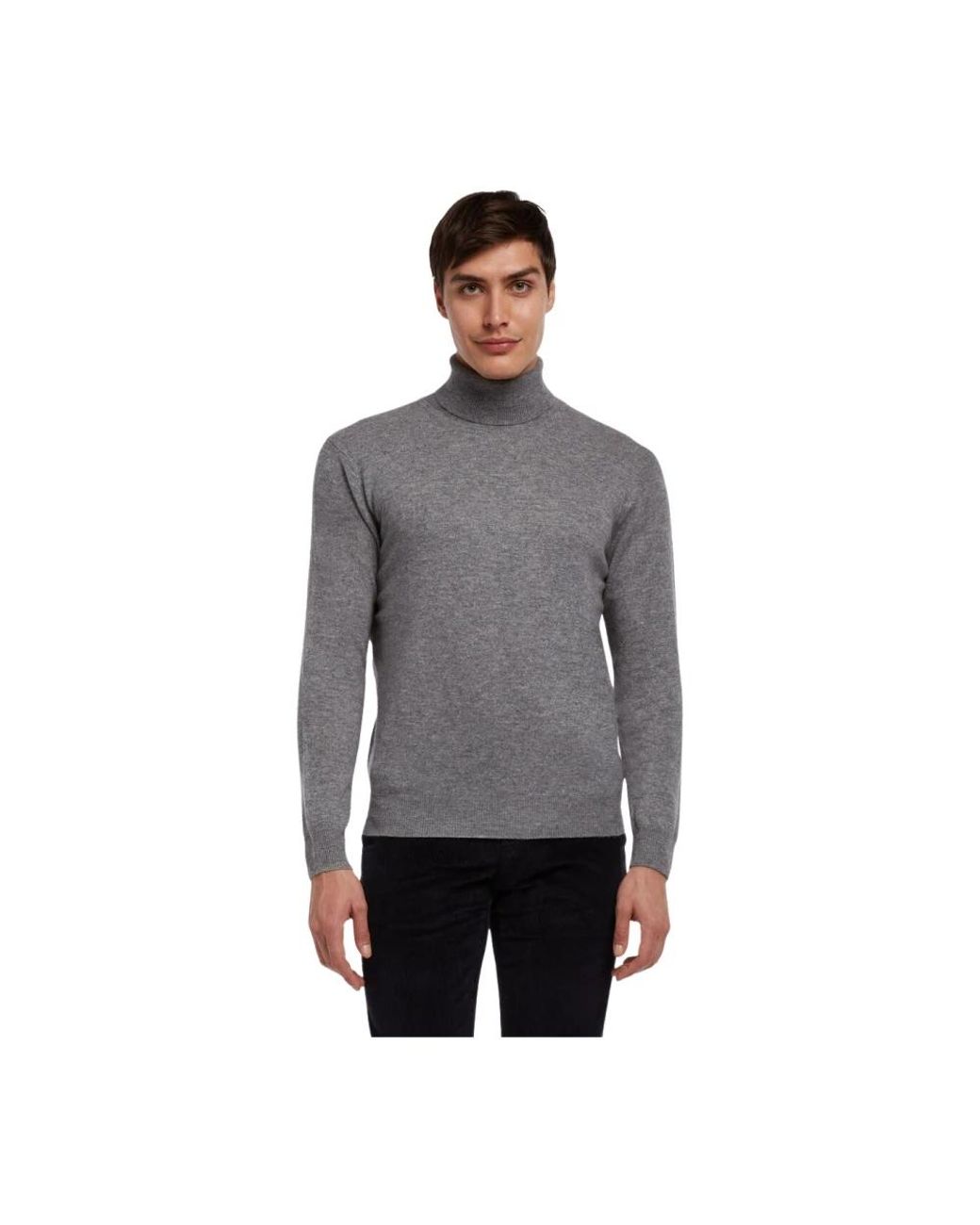 Brooks Brothers Gray Cashmere Knitwear for men