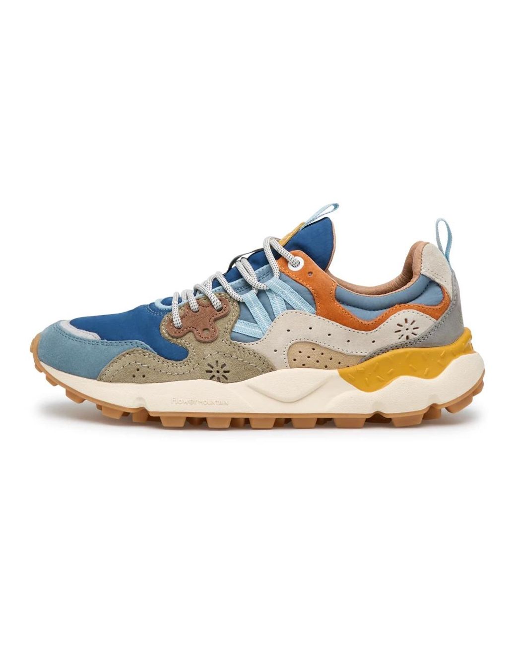Flower Mountain Blue Sneakers