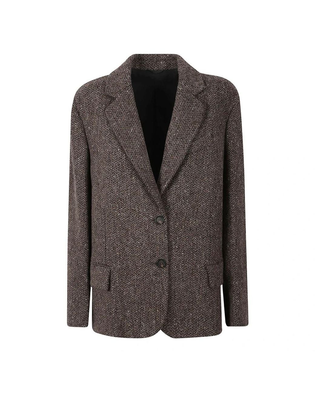 Brunello Cucinelli Brown Blazers