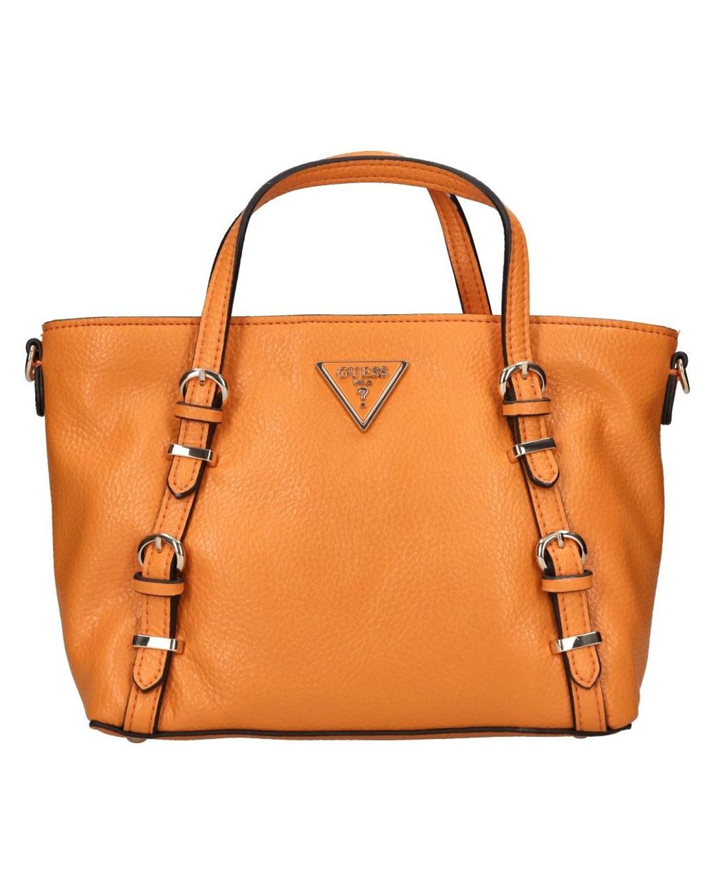 Guess Orange Shopping Bags