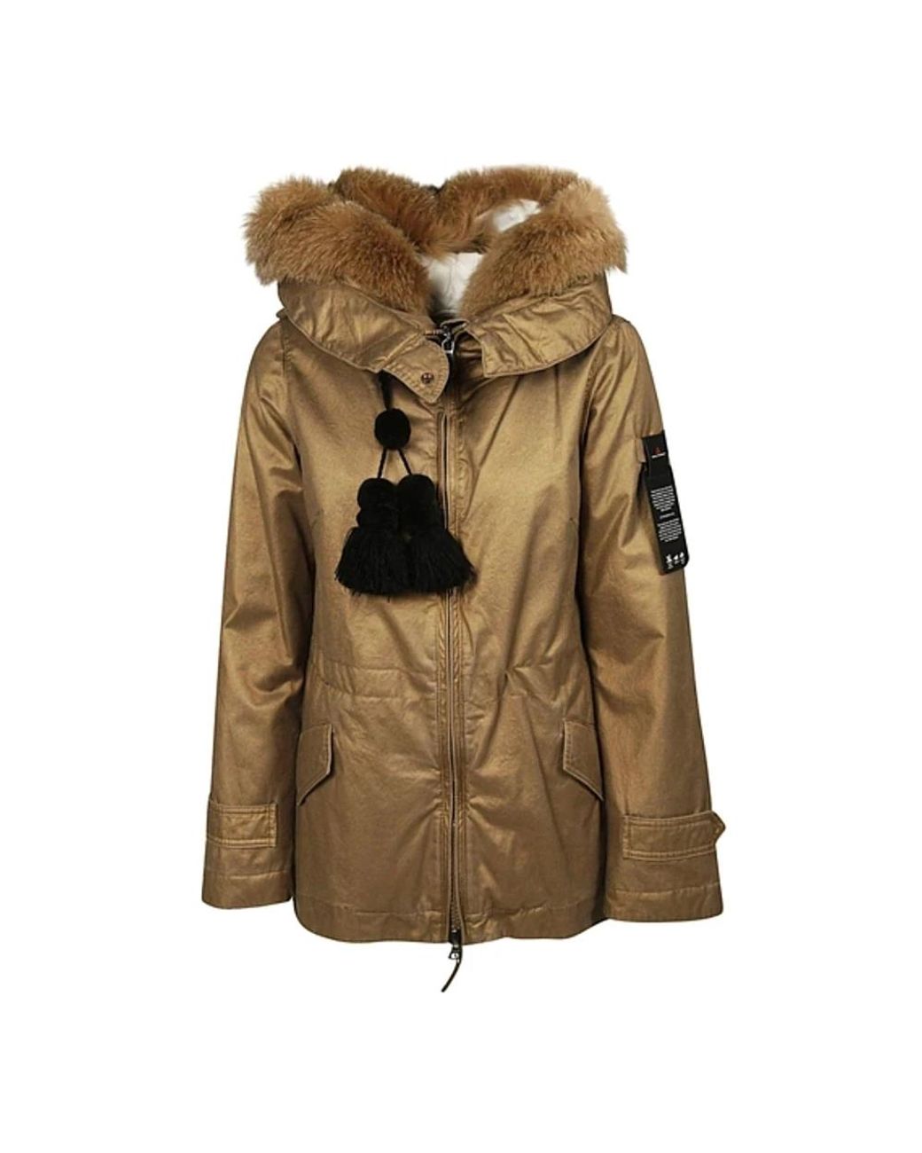 Peuterey Brown Faux Fur & Shearling Jackets