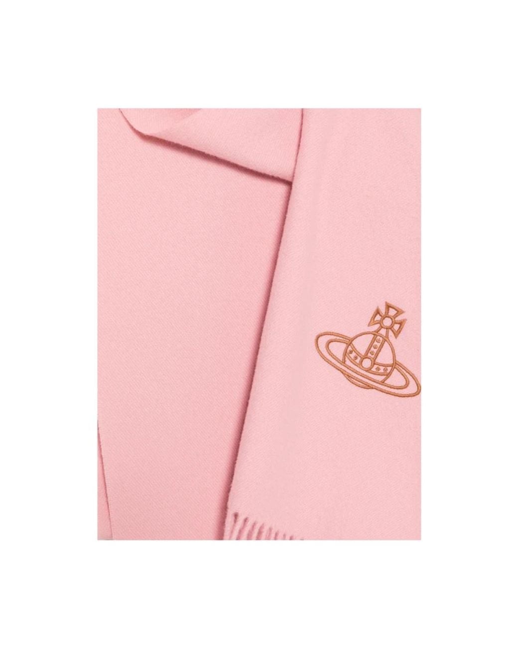 Vivienne Westwood Pink Winter Scarves