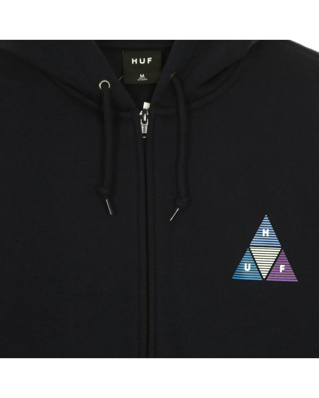 Huf Blue Zip-Throughs for men