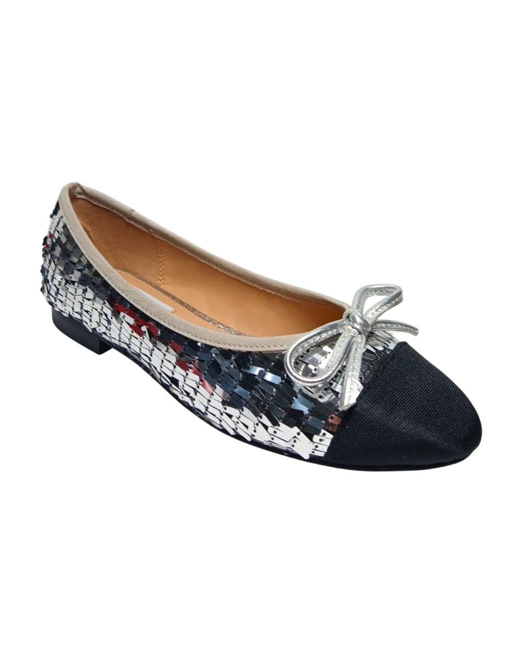 Steve Madden Blue Ballerinas