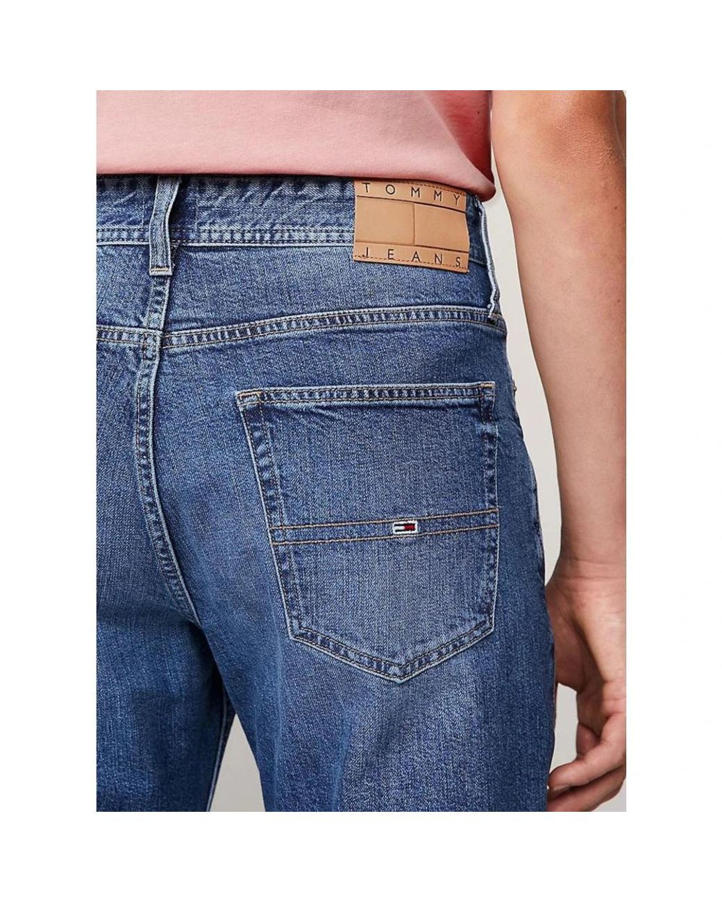 Tommy Hilfiger Blue Straight Fit Jeans for men